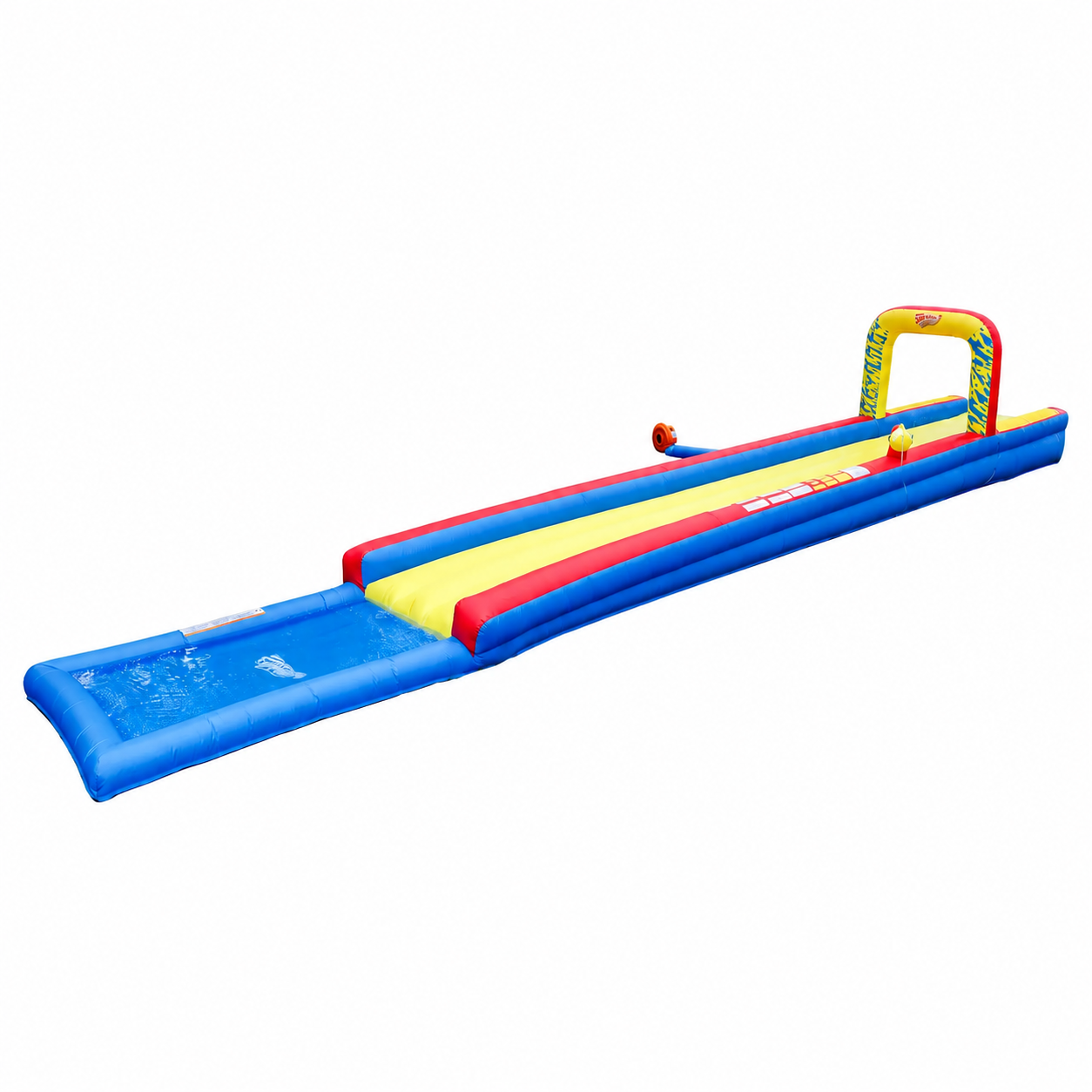 Wham-O — Glissade gonflable Slip’N Slide 32 pi — vue recréée sur fond blanc 2