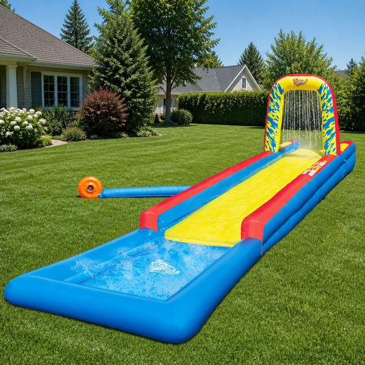 Wham-O — Glissade gonflable Slip’N Slide 32 pi — image générale en contexte