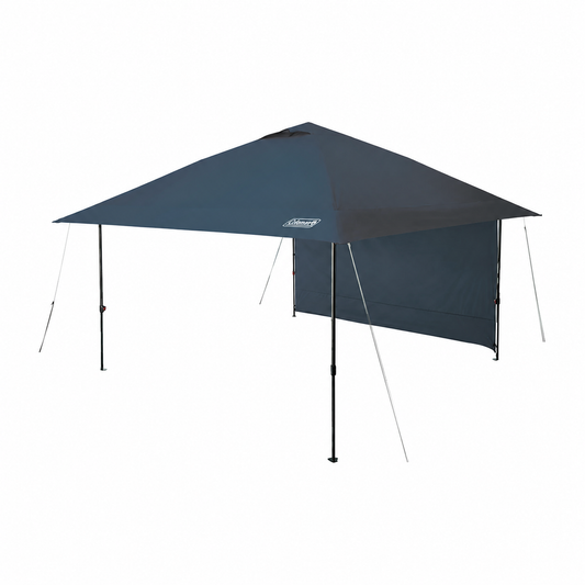 Coleman — Abri Oasis 13 pi × 13 pi avec mur d’ombrage — vue recréée sur fond blanc 2