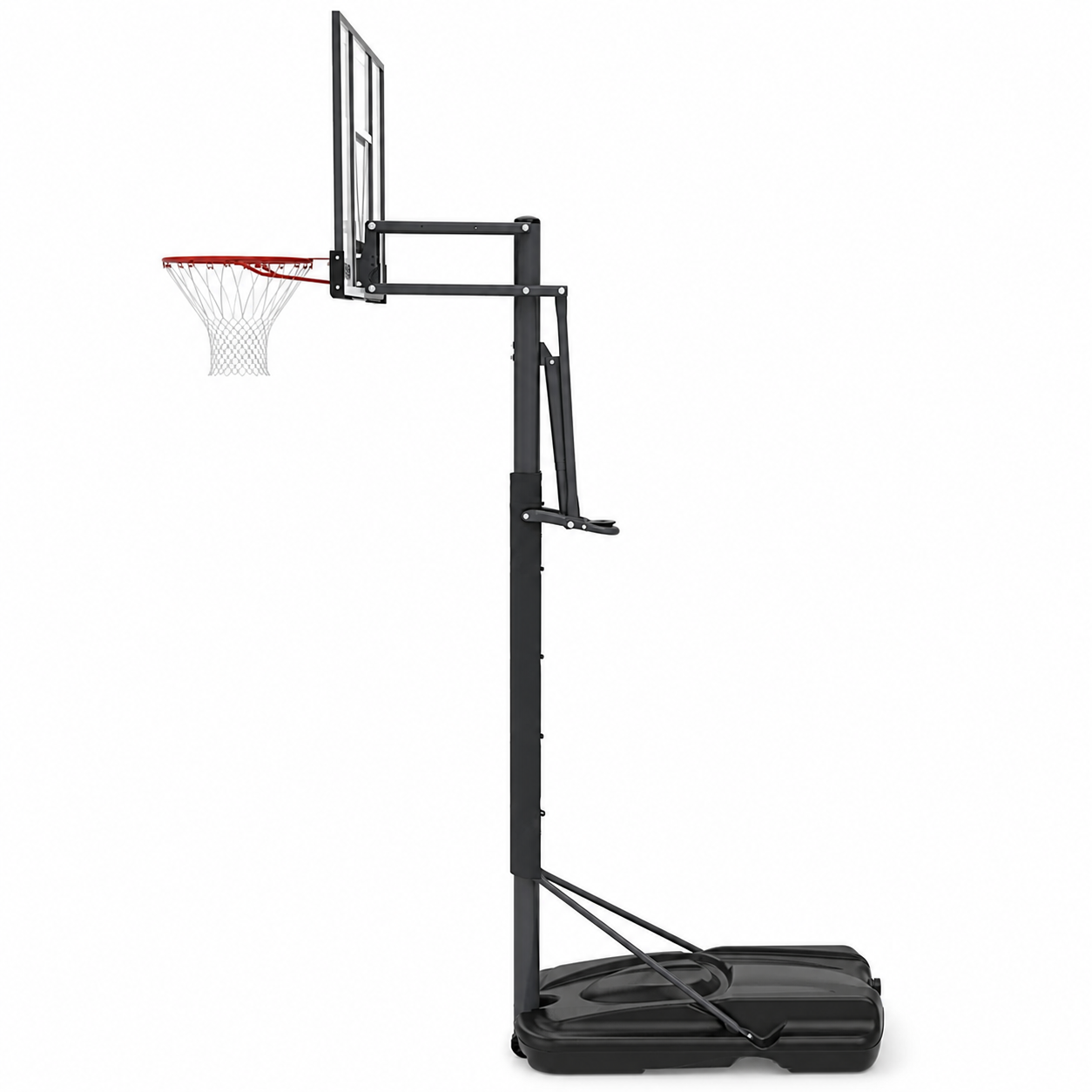 Lifetime — Panier de basketball PowerLift 54 po — vue recréée sur fond blanc 6