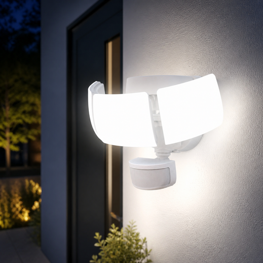 KODA — Projecteur de sécurité LED activé par mouvement — image générale en contexte