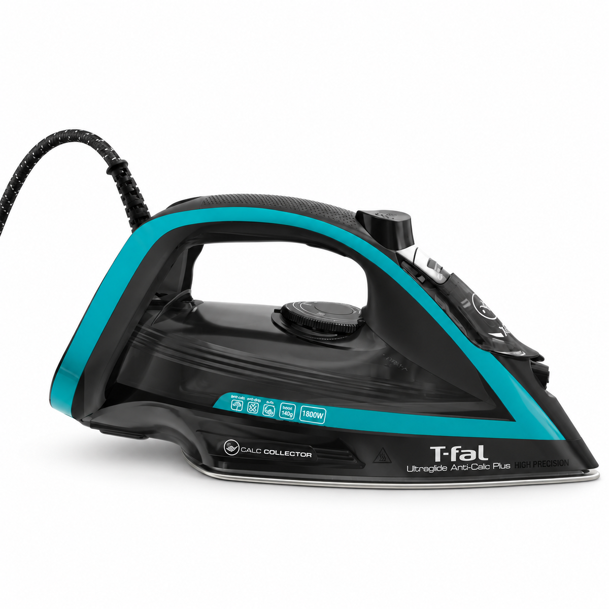 T-fal — Ultraglide Plus — Fer à vapeur — fond-blanc-autre-face