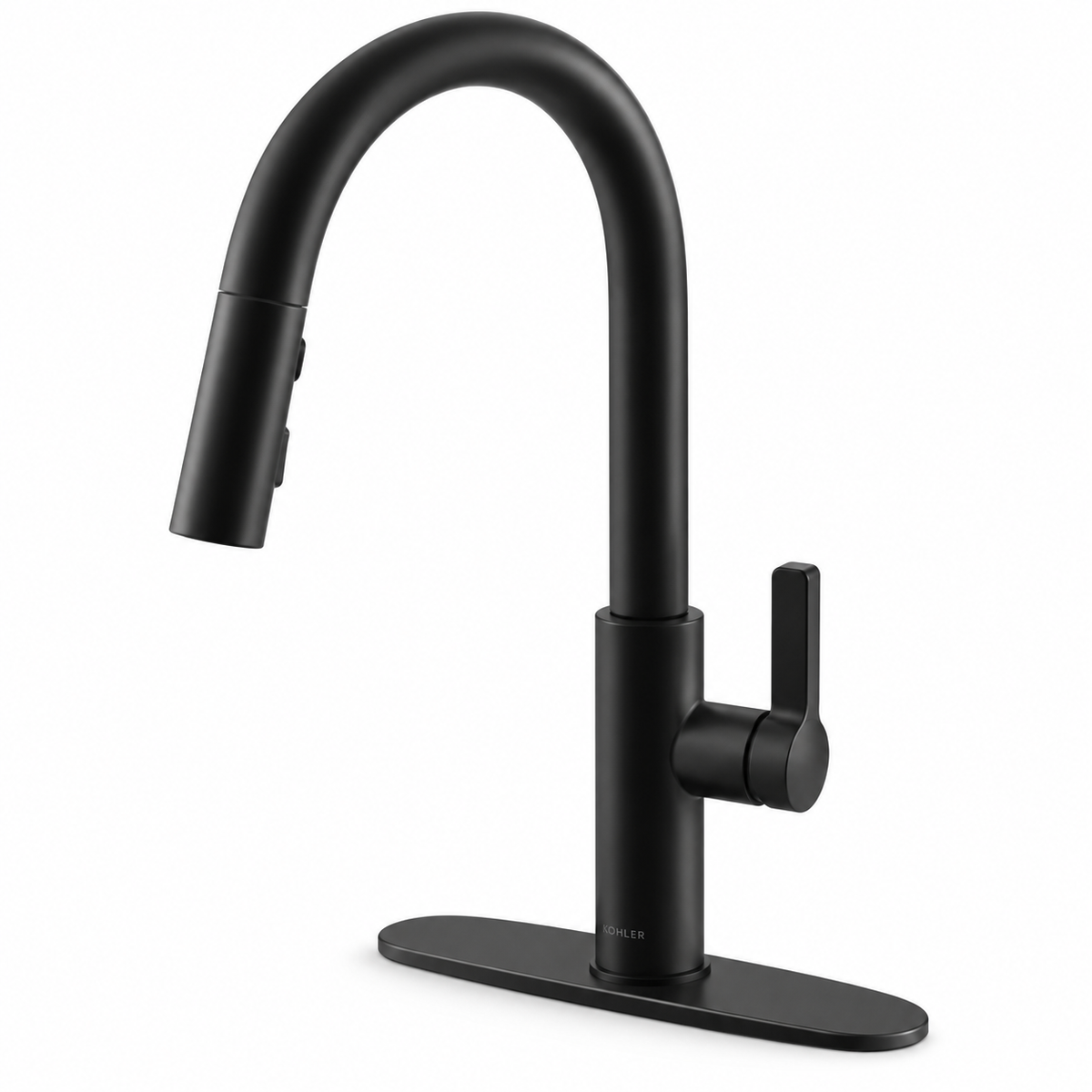 Kohler — Rodean — Robinet de cuisine à douchette rétractable — fond-blanc