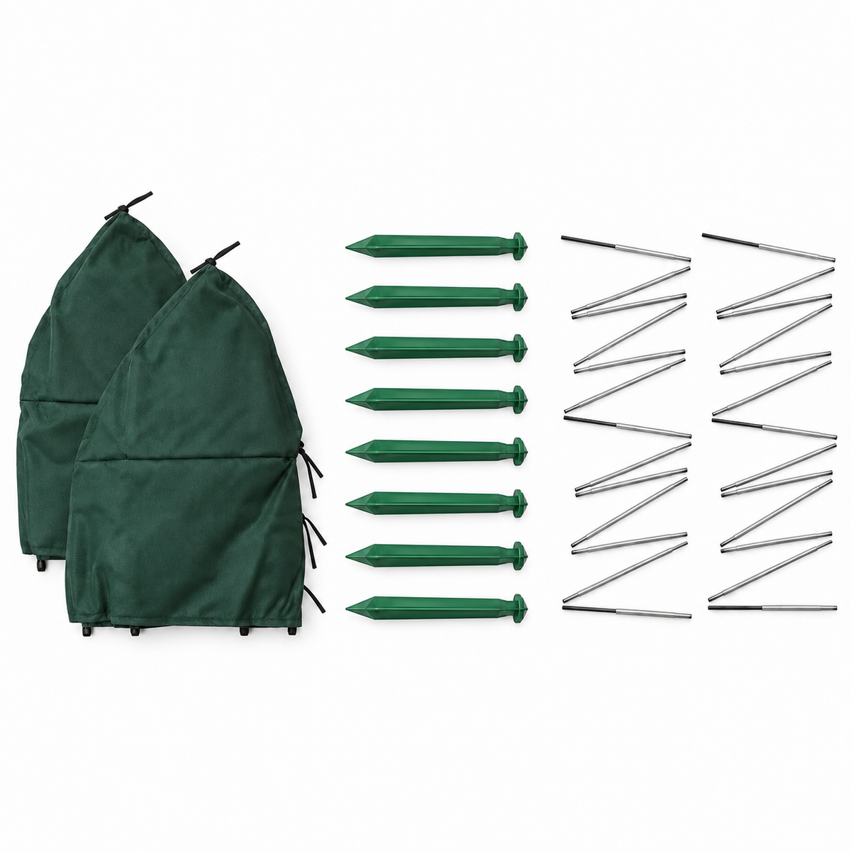 Wintergreen Shield — Lot de 2 abris hivernaux 37 × 37 × 35,4 po — fond-blanc-contenu