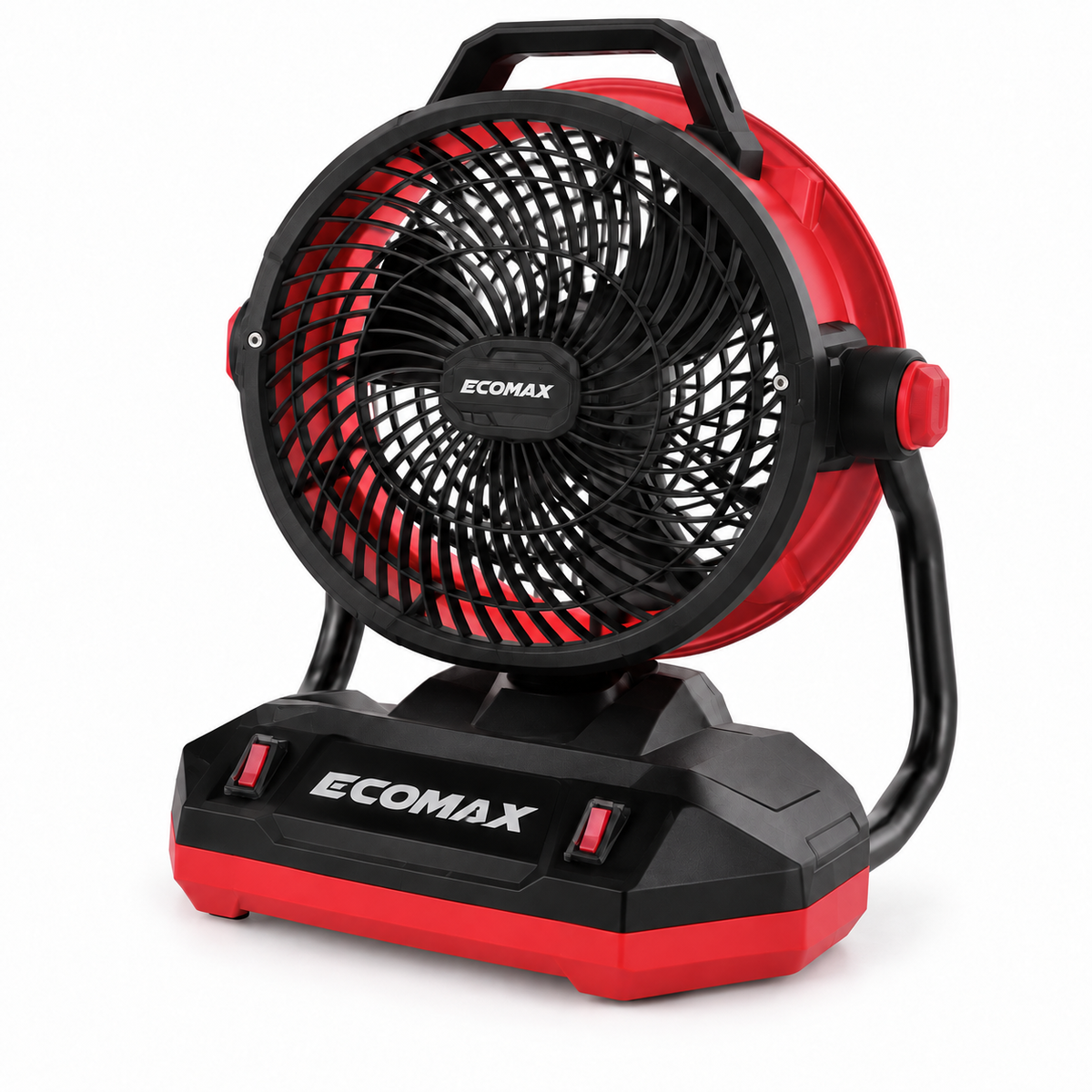 Ecomax — Ventilateur brumisateur 12 po pour seau — fond-blanc