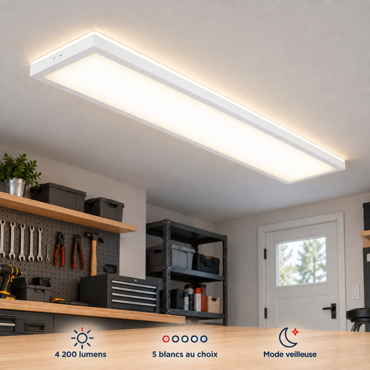 Artika — Rayma — Panneau lumineux avec rétroéclairage — contexte