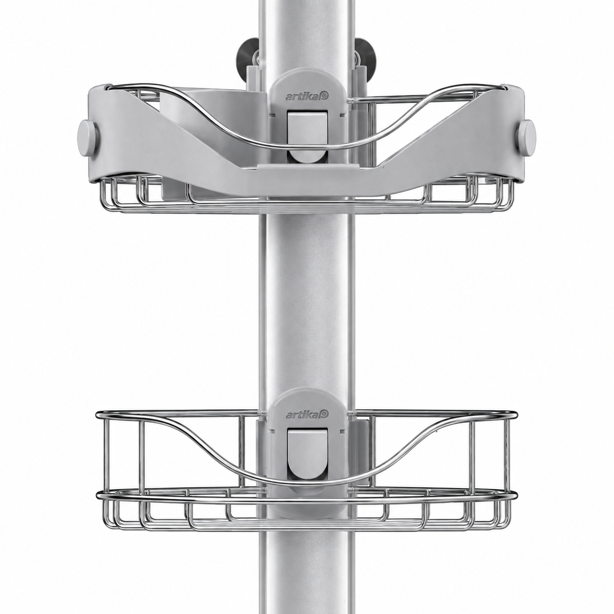 Artika — Amira — Rangement de douche sur pied — fond-blanc-detail