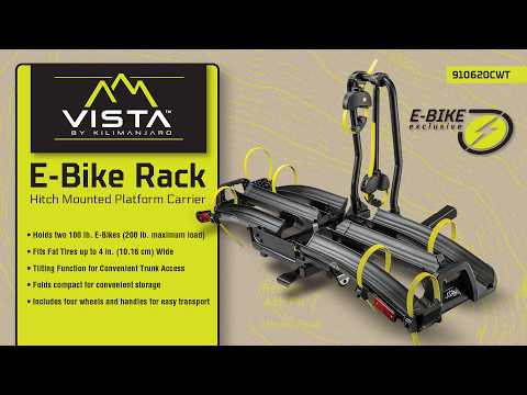 Vidéo du support d’attelage Vista pour deux vélos électriques
